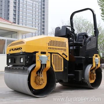 Manufacturer 3 Ton Double Drum Vibrator Roller New Road Roller FYL-1200